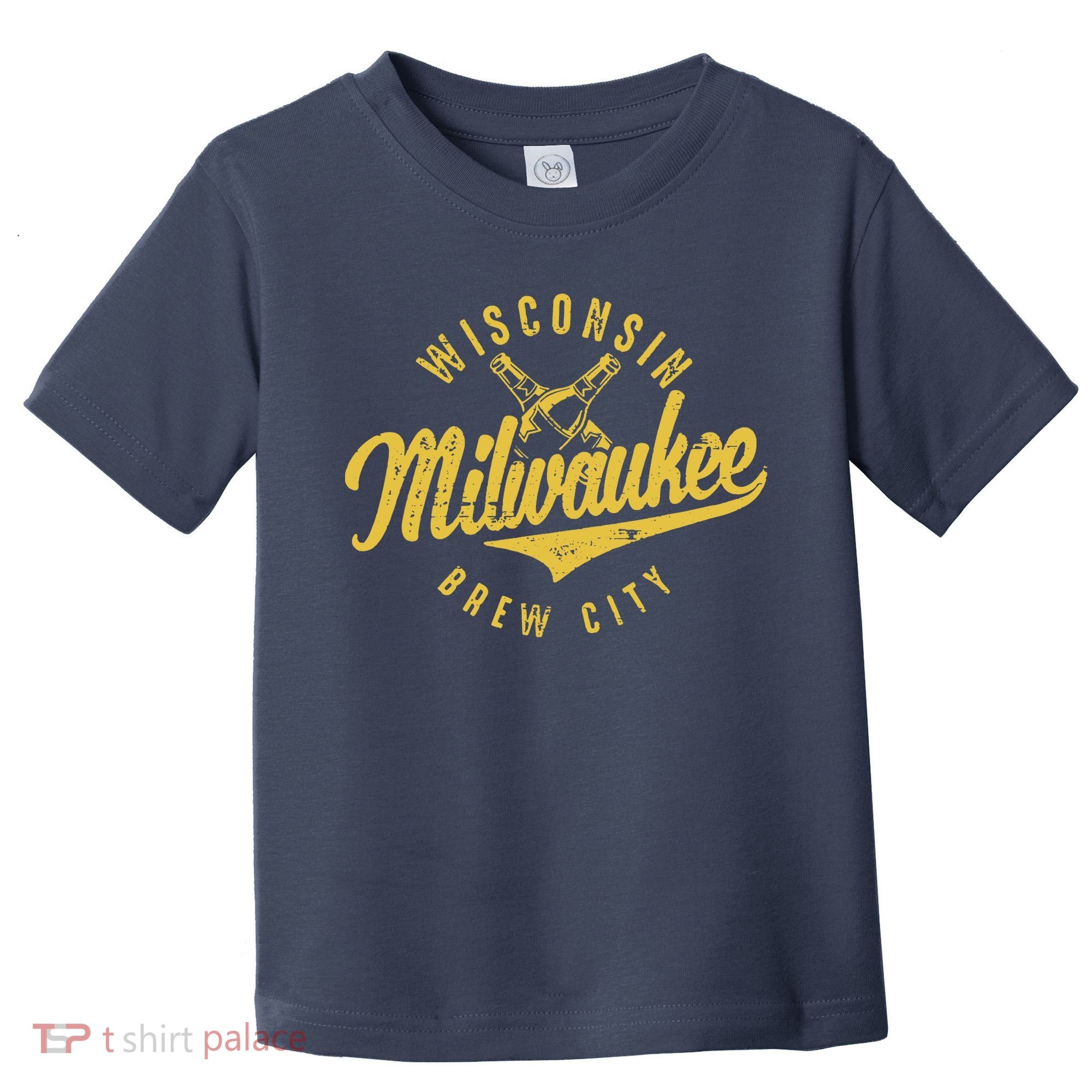 Wo Wisconsin Milwaukee Brew City Toddler T-Shirt