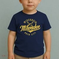 Wo Wisconsin Milwaukee Brew City Toddler T-Shirt thumb 2