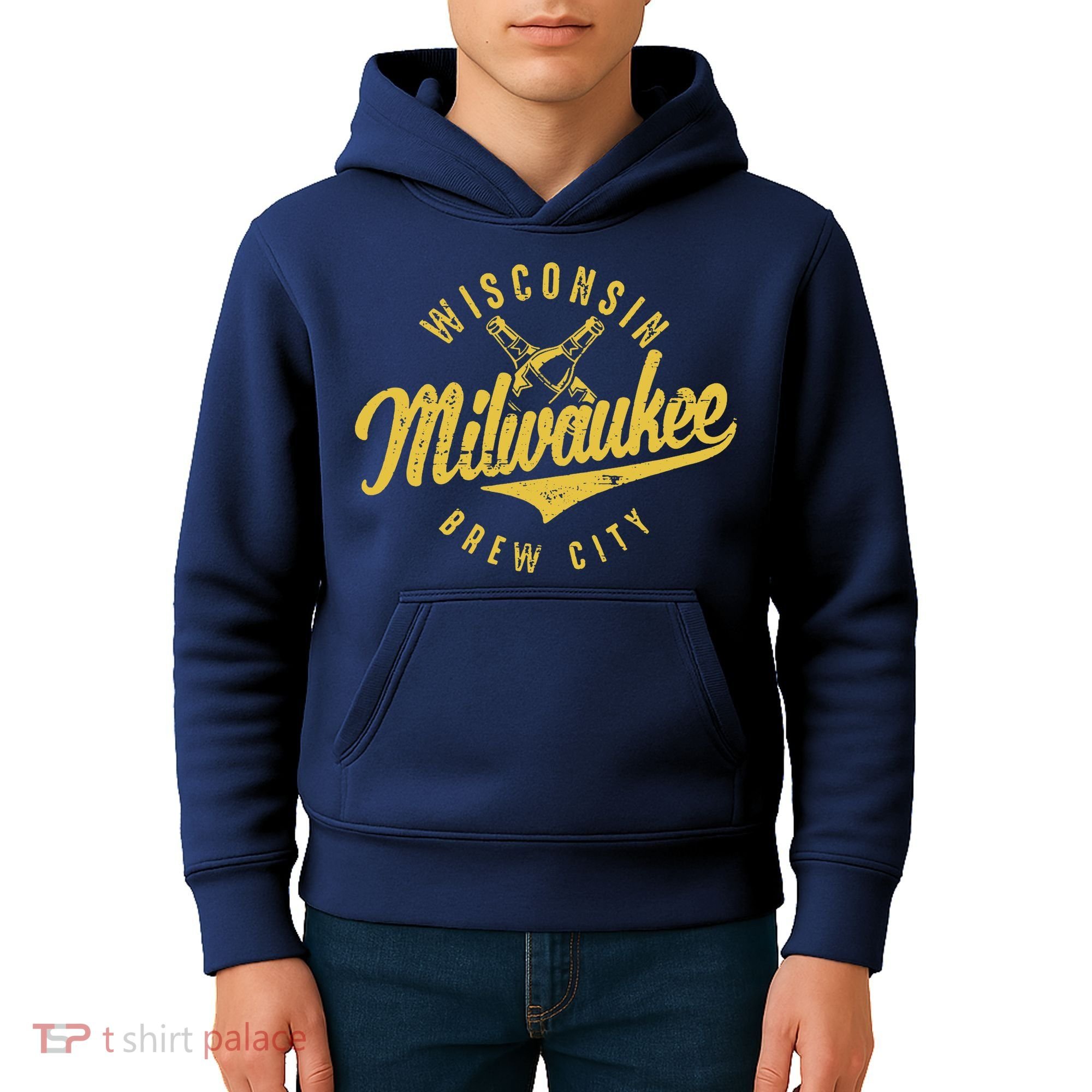 Wo Wisconsin Milwaukee Brew City Kids Hoodie