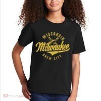 Wo Wisconsin Milwaukee Brew City Kids T-Shirt thumb 2