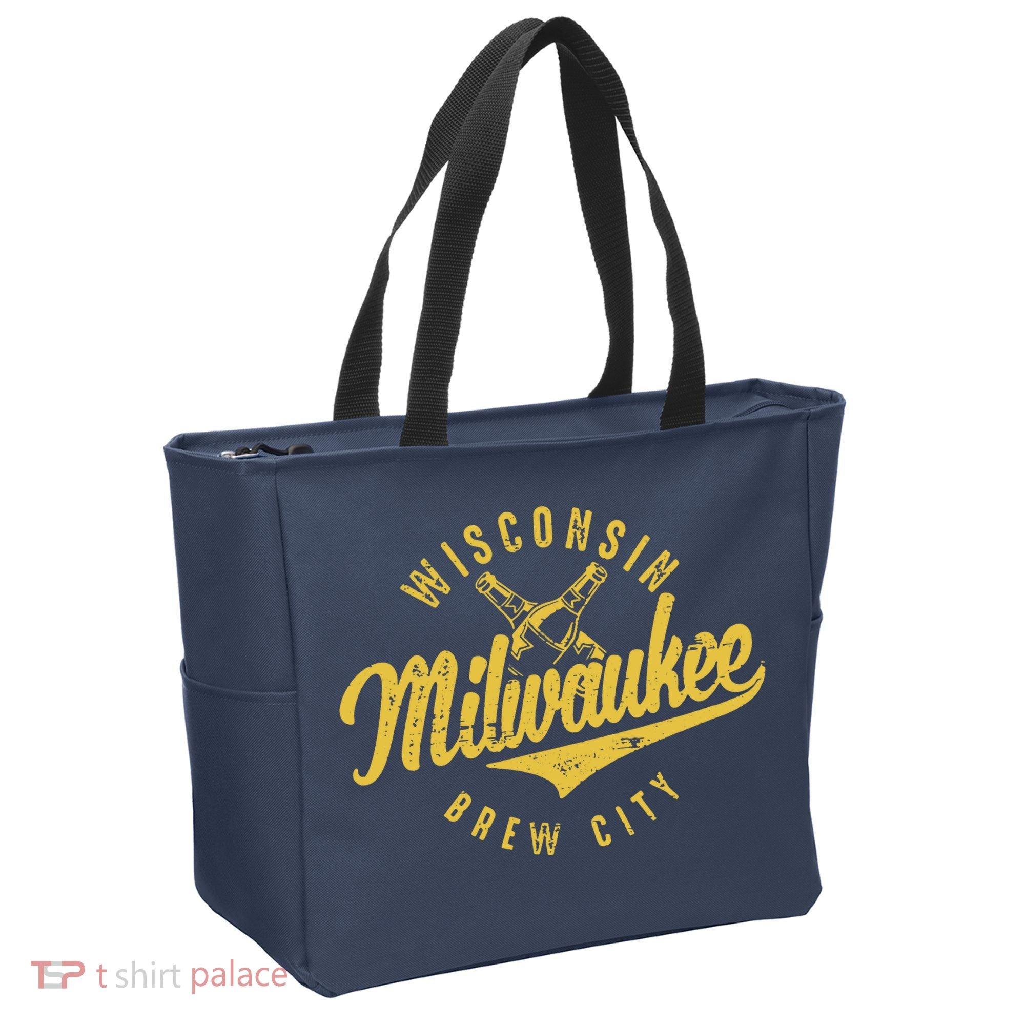 Wo Wisconsin Milwaukee Brew City Tote Bag