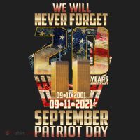 We Will Never Forget September 11 9 11 Patriot Day 20 Years Anniversary Tumbler thumb 3