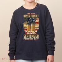 We Will Never Forget September 11 9 11 Patriot Day 20 Years Anniversary Women's Sweatshirt thumb 0