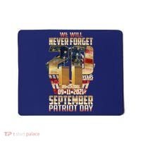 We Will Never Forget September 11 9 11 Patriot Day 20 Years Anniversary Mousepad thumb 0