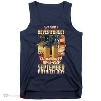 We Will Never Forget September 11 9 11 Patriot Day 20 Years Anniversary Tank Top thumb 0