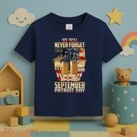We Will Never Forget September 11 9 11 Patriot Day 20 Years Anniversary Toddler T-Shirt thumb 3