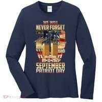 We Will Never Forget September 11 9 11 Patriot Day 20 Years Anniversary Women's Long Sleeve Shirt thumb 0