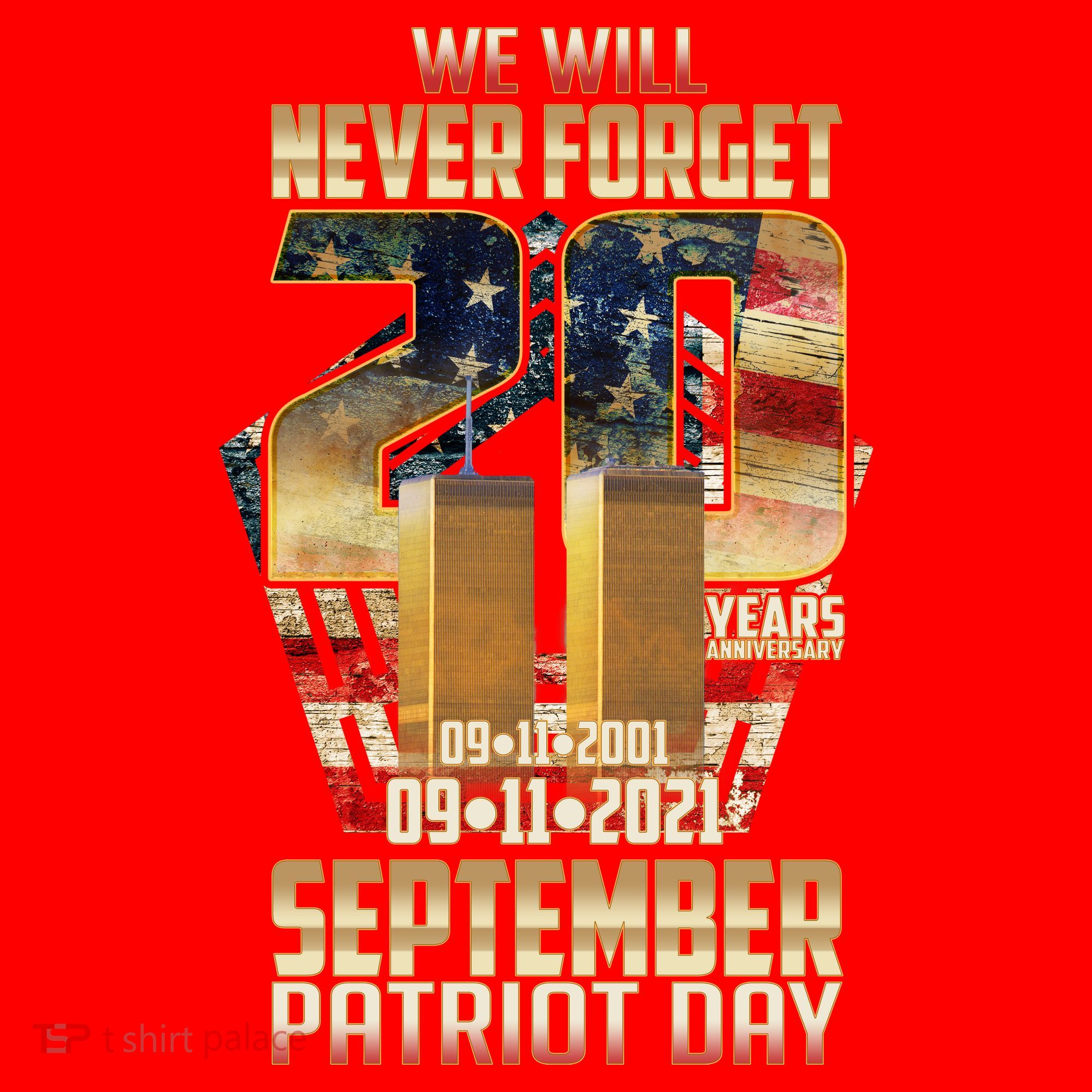 We Will Never Forget September 11 9 11 Patriot Day 20 Years Anniversary Santa Hat