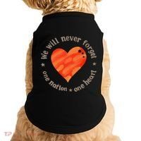 We Will Never Forget One Nation One Heart Bibas Family Doggie Tank thumb 0