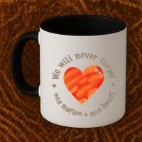 We Will Never Forget One Nation One Heart Bibas Family Coffee Mug thumb 2