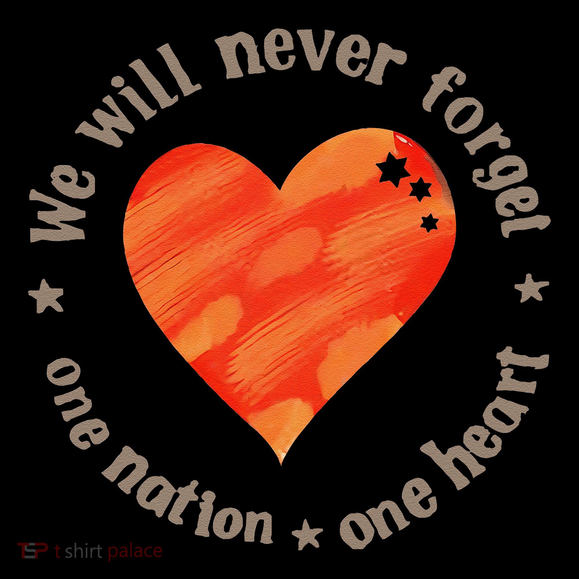 We Will Never Forget One Nation One Heart Bibas Family 16oz Travel Tumbler