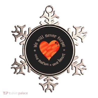 We Will Never Forget One Nation One Heart Bibas Family Ornament