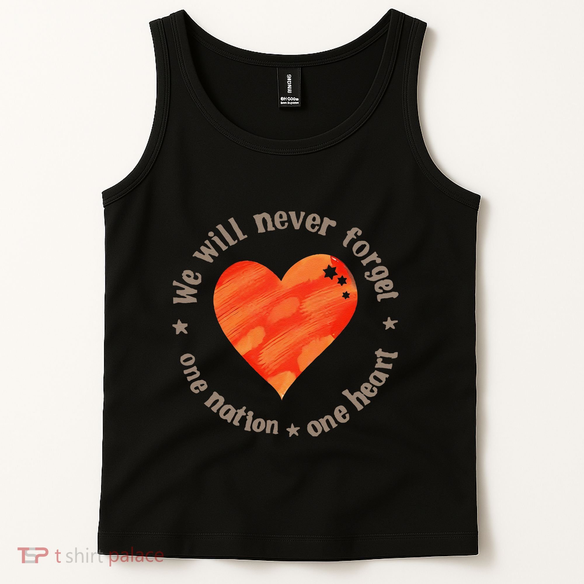 We Will Never Forget One Nation One Heart Bibas Family Tank Top