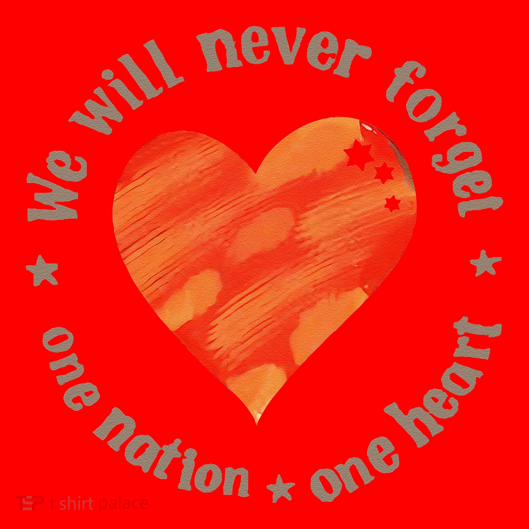 We Will Never Forget One Nation One Heart Bibas Family Santa Hat