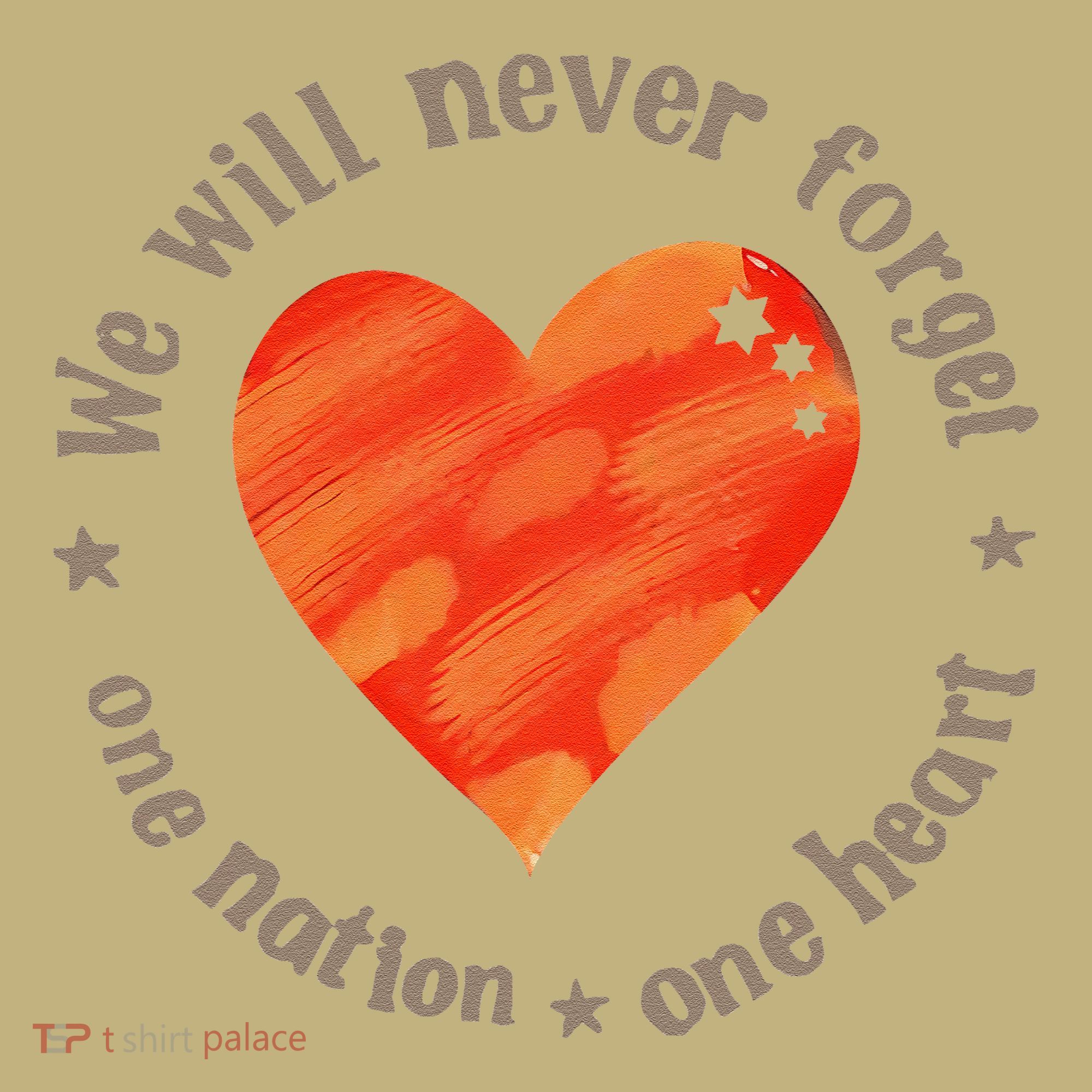 We Will Never Forget One Nation One Heart Bibas Family Long Sleeve Shirt