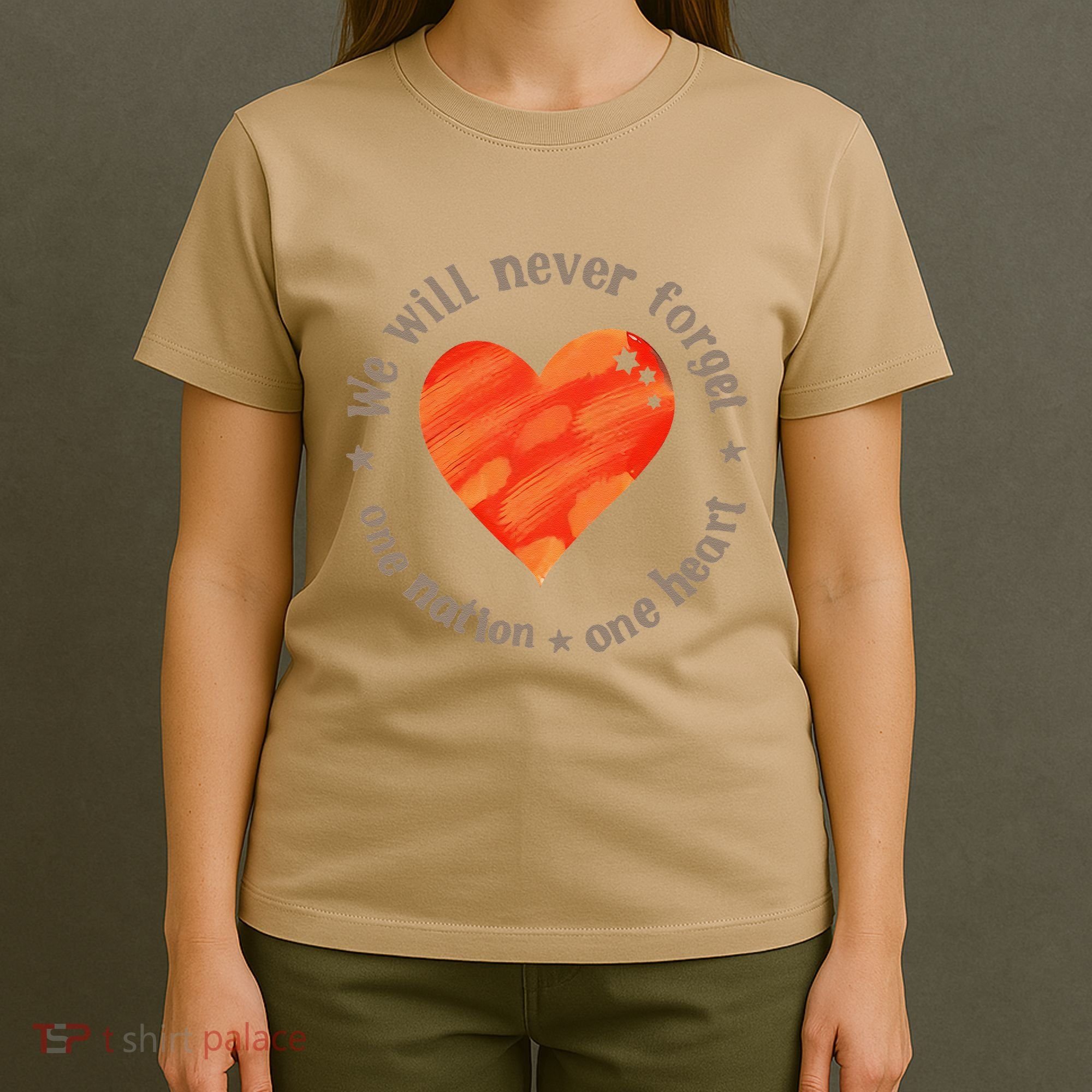 We Will Never Forget One Nation One Heart Bibas Family T-Shirt