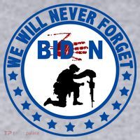 We Will Never Forget American 13 Fallen Heroes Anti Biden Women's Racerback Cropped Tank thumb 2