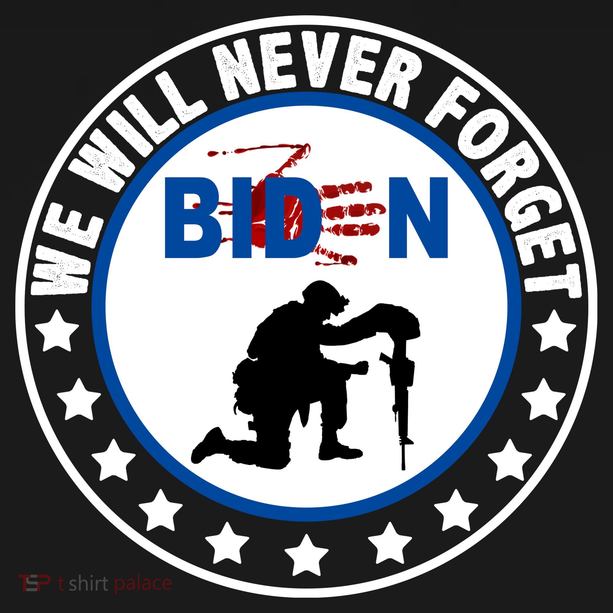 We Will Never Forget American 13 Fallen Heroes Anti Biden Backpack