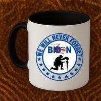 We Will Never Forget American 13 Fallen Heroes Anti Biden Coffee Mug thumb 2