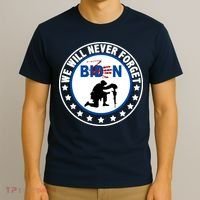 We Will Never Forget American 13 Fallen Heroes Anti Biden T-Shirt thumb 3