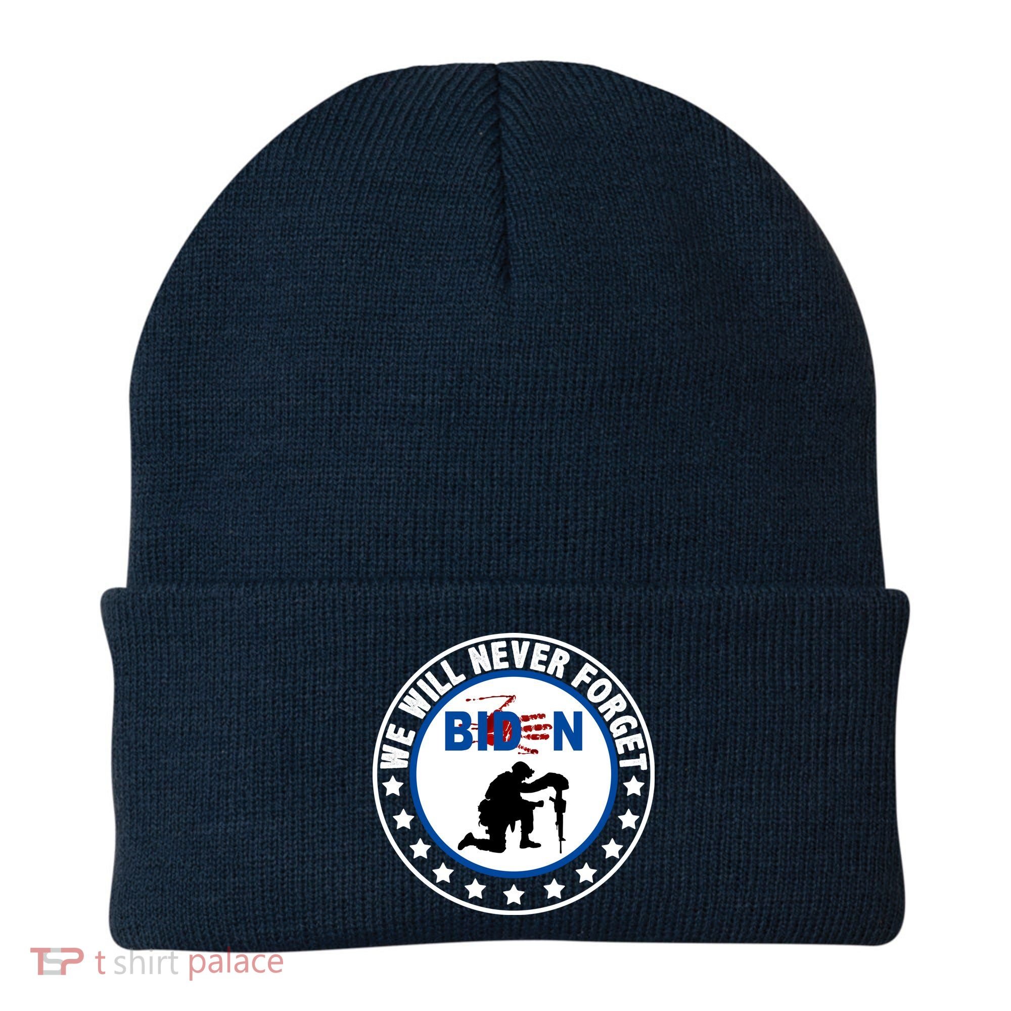 We Will Never Forget American 13 Fallen Heroes Anti Biden Beanie