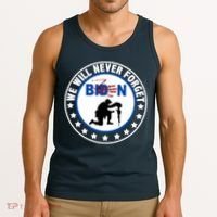 We Will Never Forget American 13 Fallen Heroes Anti Biden Tank Top thumb 3