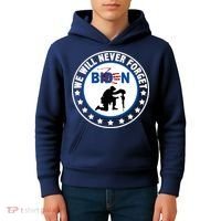 We Will Never Forget American 13 Fallen Heroes Anti Biden Kids Hoodie thumb 4