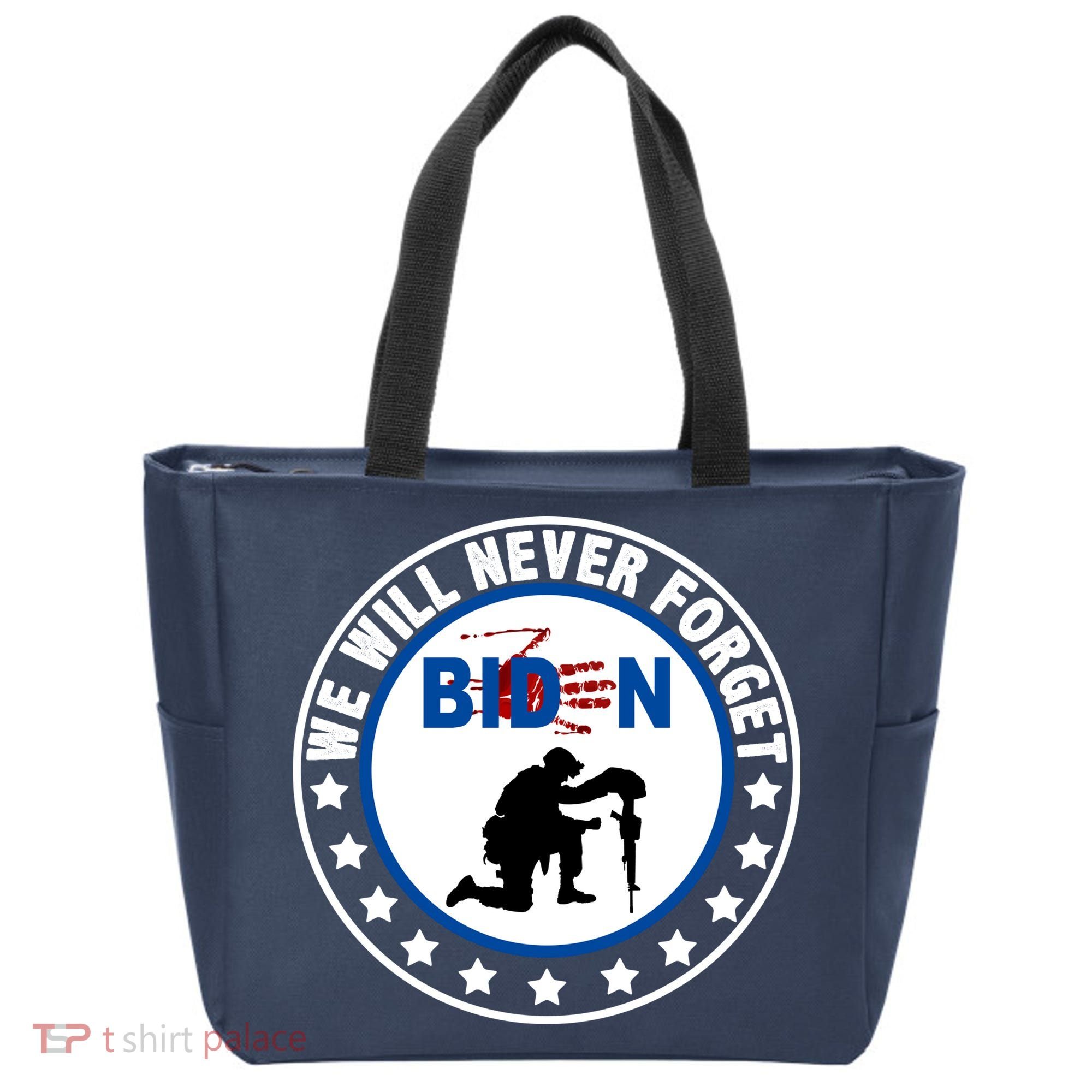 We Will Never Forget American 13 Fallen Heroes Anti Biden Tote Bag