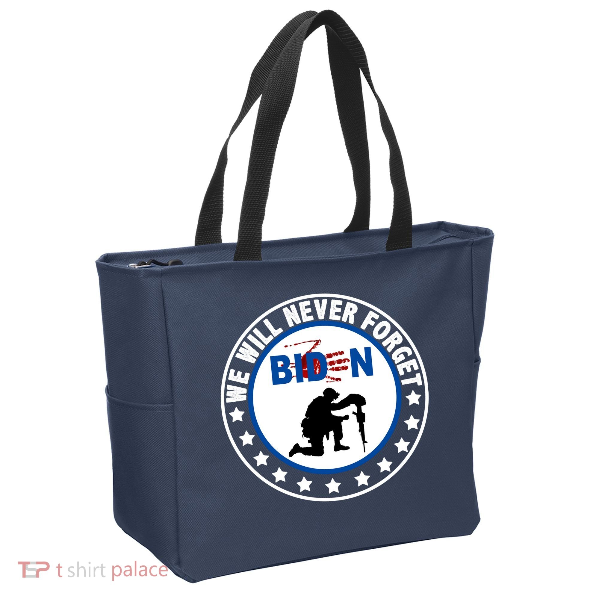 We Will Never Forget American 13 Fallen Heroes Anti Biden Tote Bag