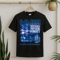 We Will Never Forget 9112021 20th Anniversary T-Shirt thumb 2