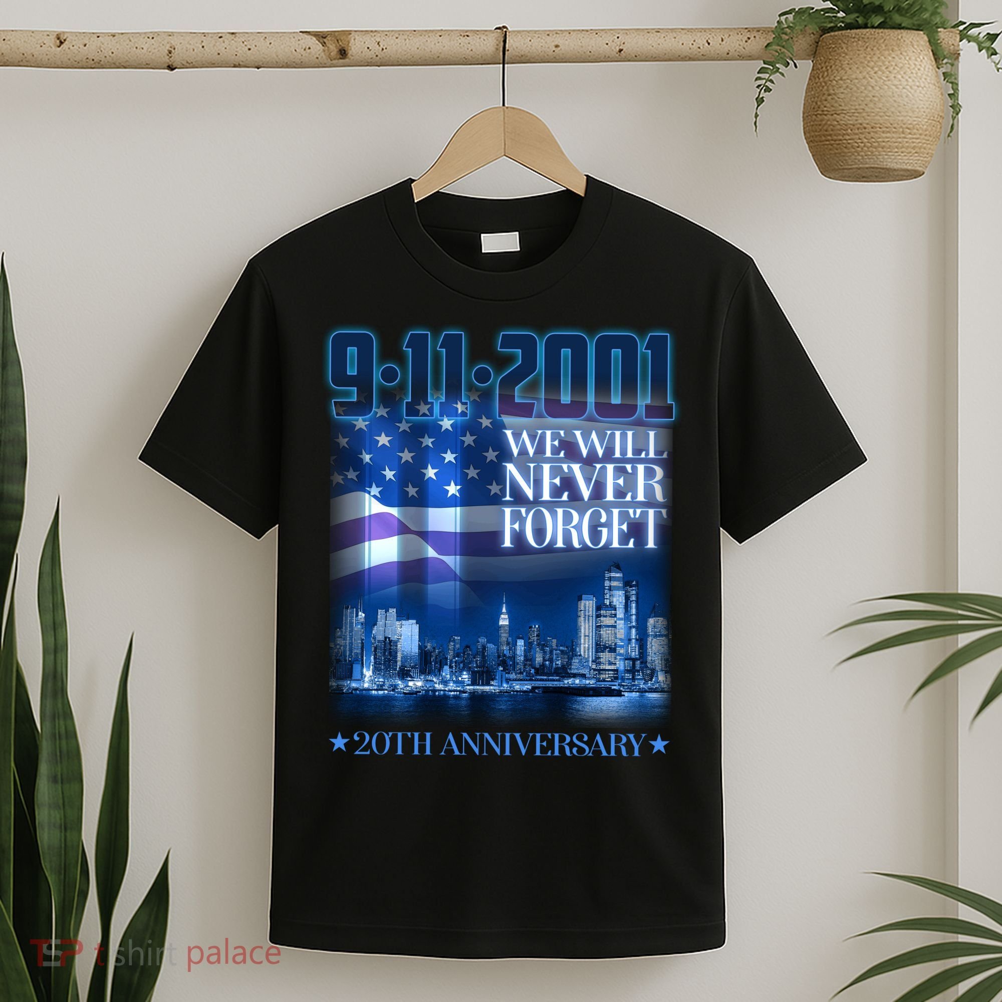 We Will Never Forget 9112021 20th Anniversary T-Shirt