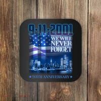 We Will Never Forget 9112021 20th Anniversary Coaster thumb 0