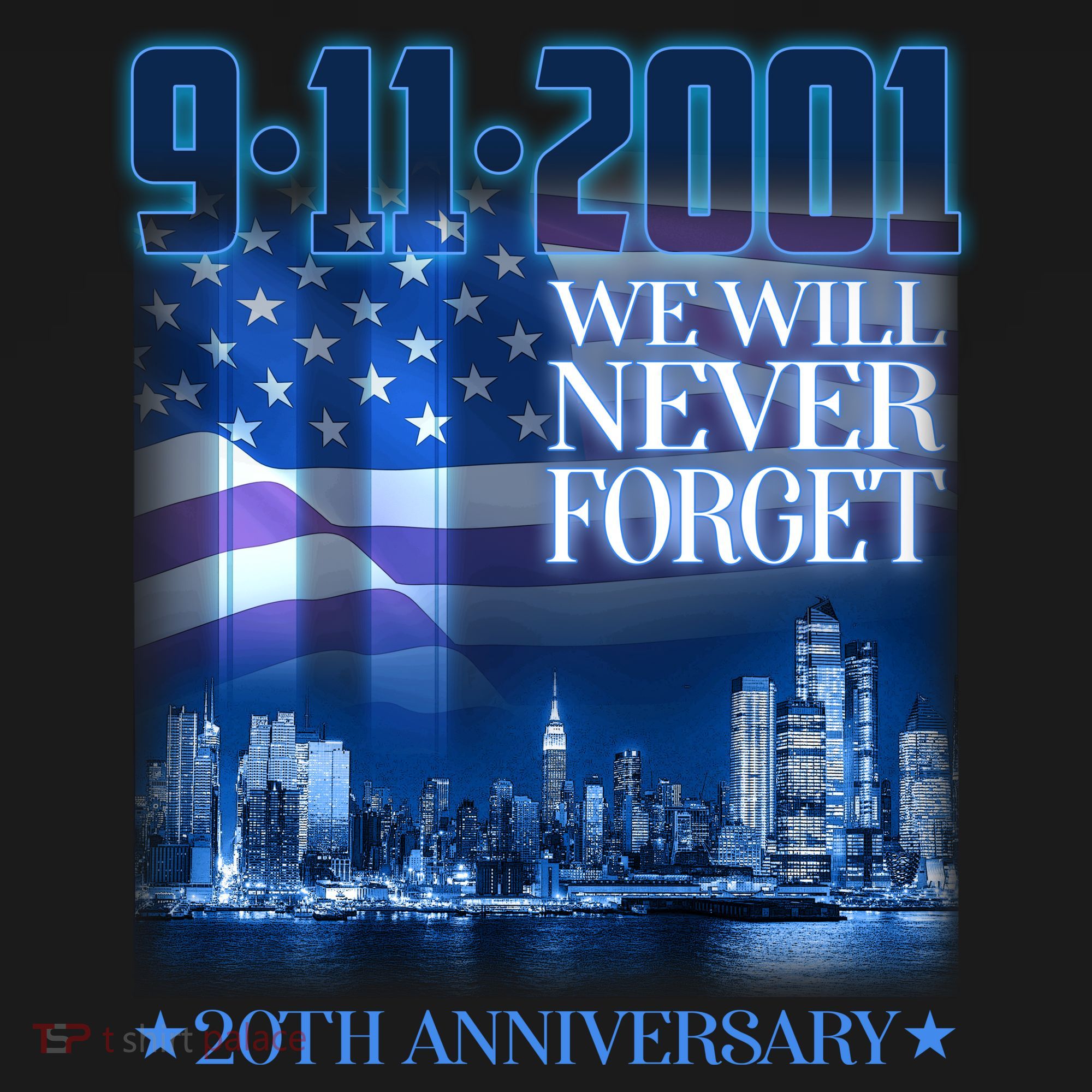 We Will Never Forget 9112021 20th Anniversary Polo