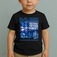 We Will Never Forget 9112021 20th Anniversary Toddler T-Shirt thumb 2