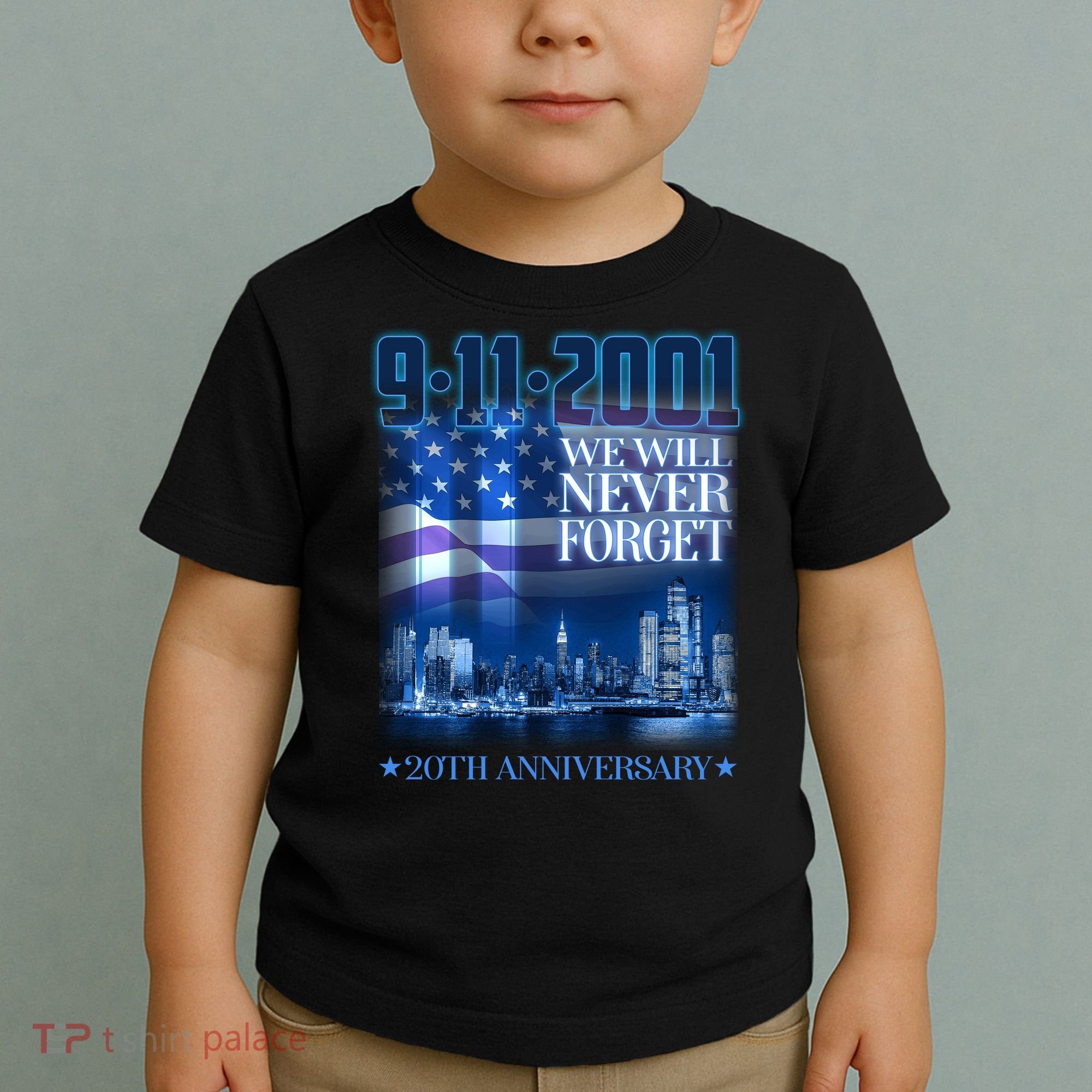 We Will Never Forget 9112021 20th Anniversary Toddler T-Shirt