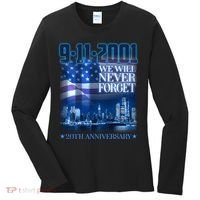 We Will Never Forget 9112021 20th Anniversary Women's Long Sleeve Shirt thumb 0