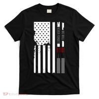 We Will Never Forget 9.11.01 USA Flag T-Shirt thumb 0