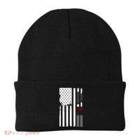 We Will Never Forget 9.11.01 USA Flag Beanie thumb 0