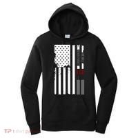 We Will Never Forget 9.11.01 USA Flag Women's Hoodie thumb 0
