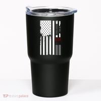 We Will Never Forget 9.11.01 USA Flag Tumbler thumb 0