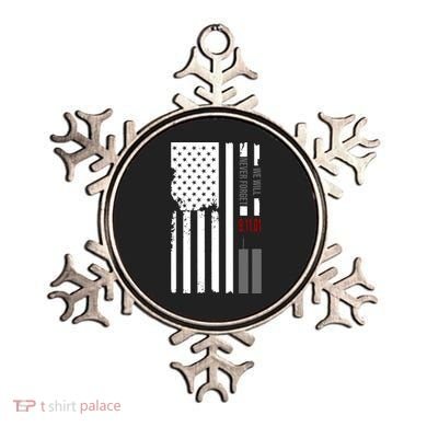 We Will Never Forget 9.11.01 USA Flag Ornament