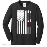 We Will Never Forget 9.11.01 USA Flag Kids Long Sleeve Shirt thumb 0