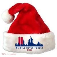 We Will Never Forget 09.11.01 September 11th 2001 Santa Hat thumb 0