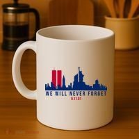 We Will Never Forget 09.11.01 September 11th 2001 Coffee Mug thumb 4