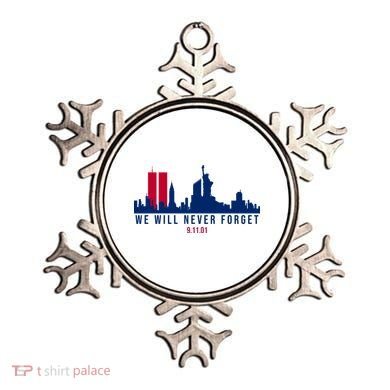 We Will Never Forget 09.11.01 September 11th 2001 Ornament