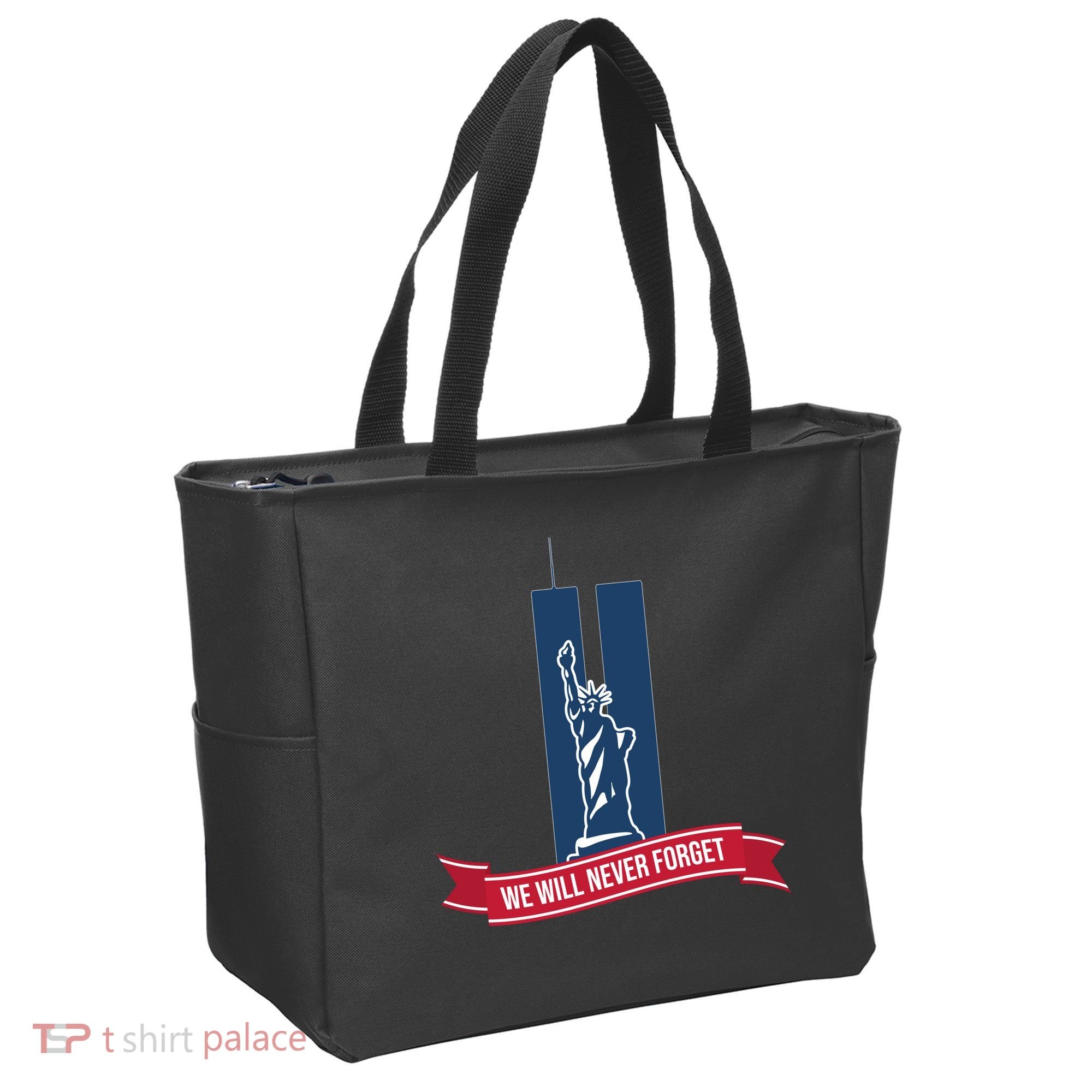 We Will Never Forget 09.11.01 Statue Of Liberty Tote Bag