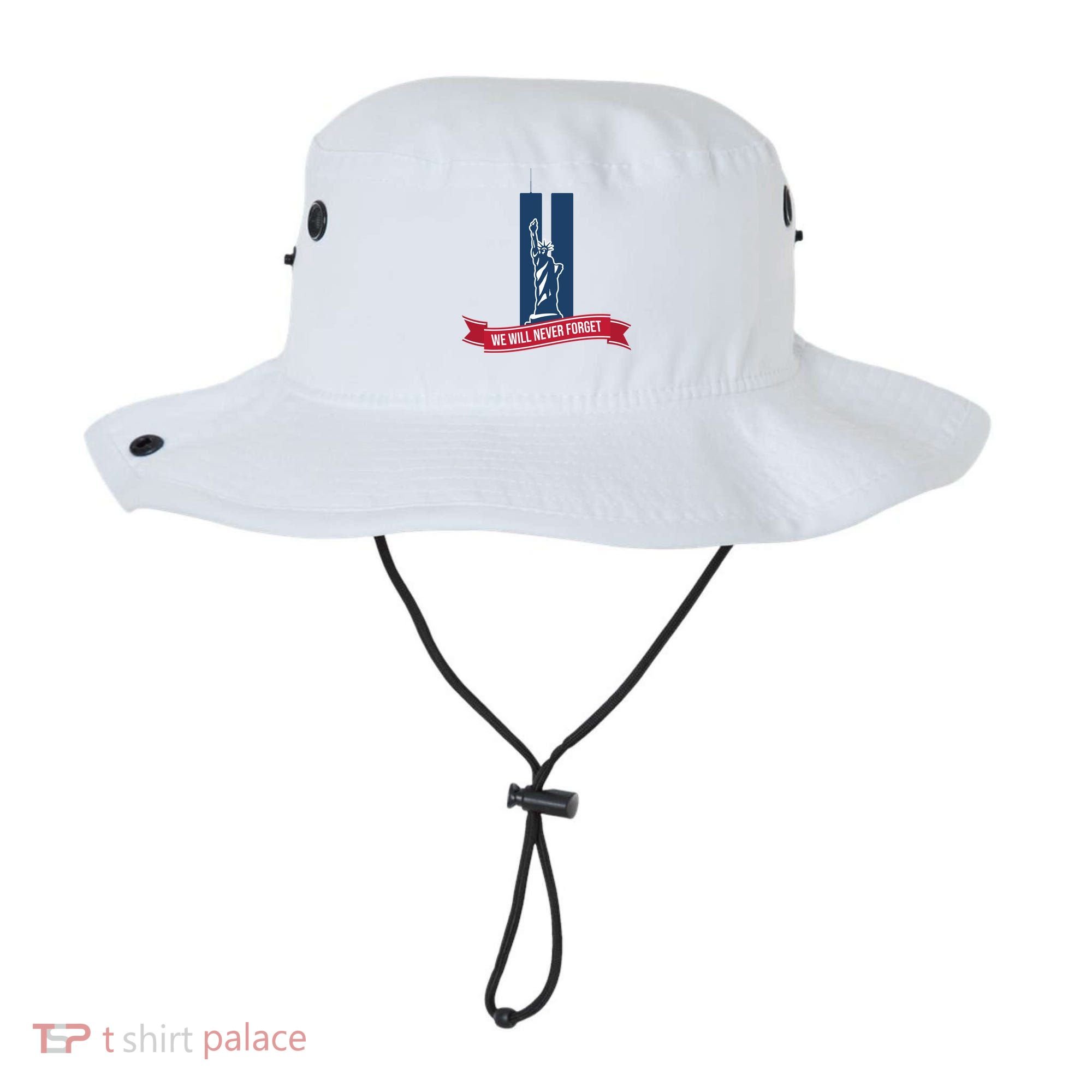 We Will Never Forget 09.11.01 Statue Of Liberty Bucket Hat
