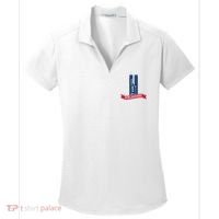 We Will Never Forget 09.11.01 Statue Of Liberty Women's Dry Zone Grid Polo thumb 0