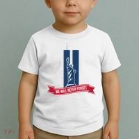 We Will Never Forget 09.11.01 Statue Of Liberty Toddler T-Shirt thumb 2