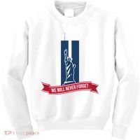 We Will Never Forget 09.11.01 Statue Of Liberty Kids Sweatshirt thumb 0